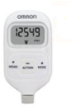 Omron HJ-203 White Pedometer Walking Style (Step Counter)  (W.M)